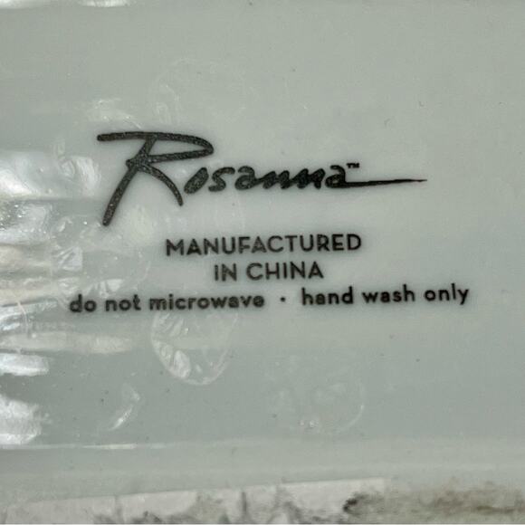 Everyday is Caturday tray with gold trim - Picture 7 of 7